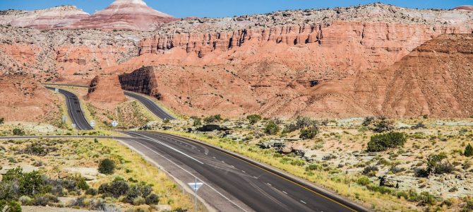 De fem bedste roadtrip-ruter gennem USA i lejebil